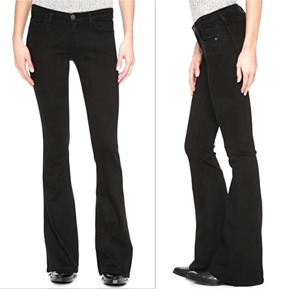 Current/Elliot Low Rise Bell Flare Jean - Picture 15 of 16